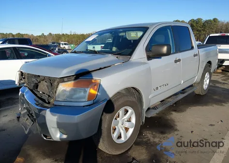 2011 Nissan Titan Sv from USA, damaged, VIN 1N6BA0ED3BN310907